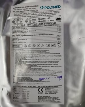 QUADRUPLE CPD-SAGM BLOOD BAG